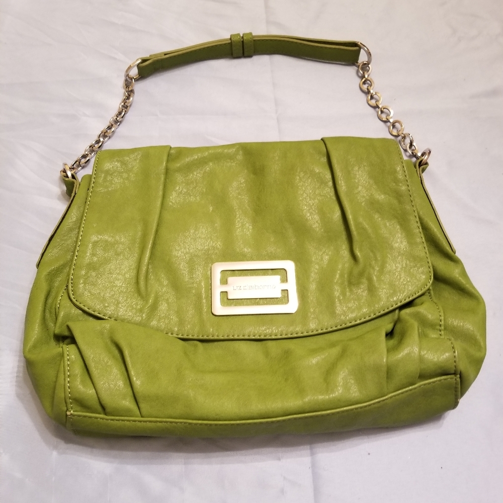 Liz Claiborne purse green leather